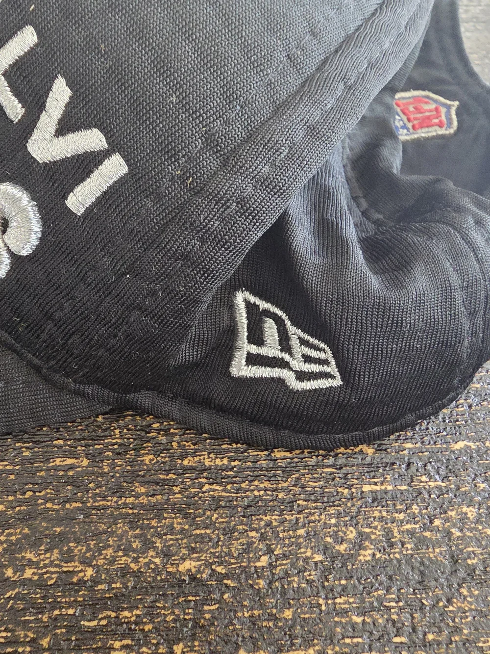LA Rams Black 'Champions' Embroidered Cap